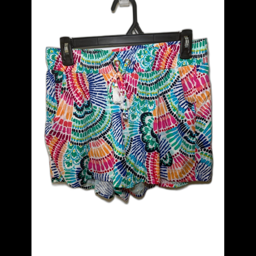 La Blanca Multicolor Printed Swim Coverup Shorts